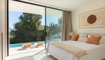 Resa Estates for sale Ibiza Vlla Aixa te koop sale lift sea views bedroom pool.jpg